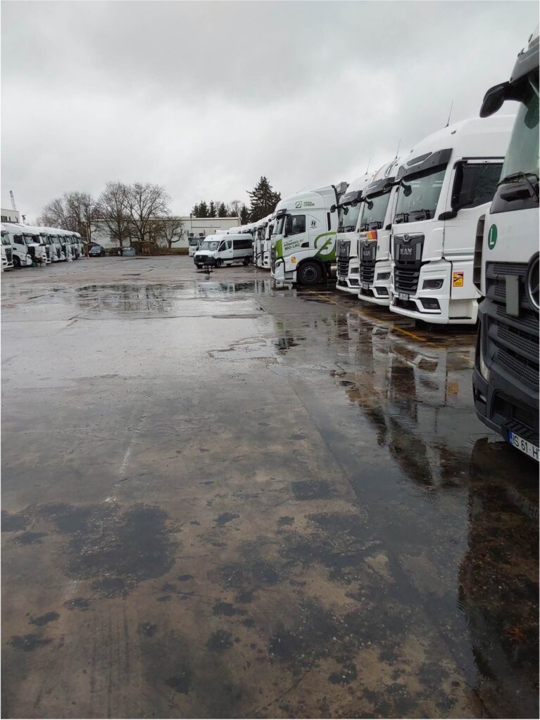 Lkw-Parkplatz in Forst zur langfristigen Nutzung