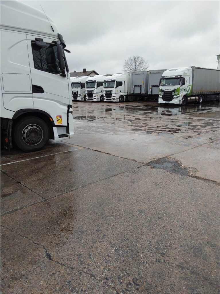 Lkw-Parkplatz in Forst zur langfristigen Nutzung