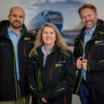 v.l. CFO: Sven Bräuer, Geschäftsführung: Denise Schuster, Matthias Mandelkow