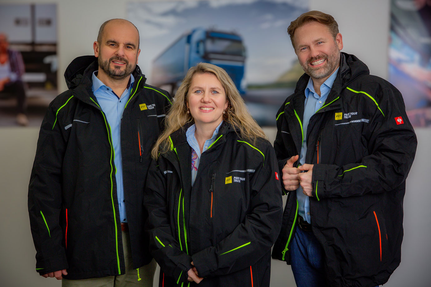v.l. CFO: Sven Bräuer, Geschäftsführung: Denise Schuster, Matthias Mandelkow